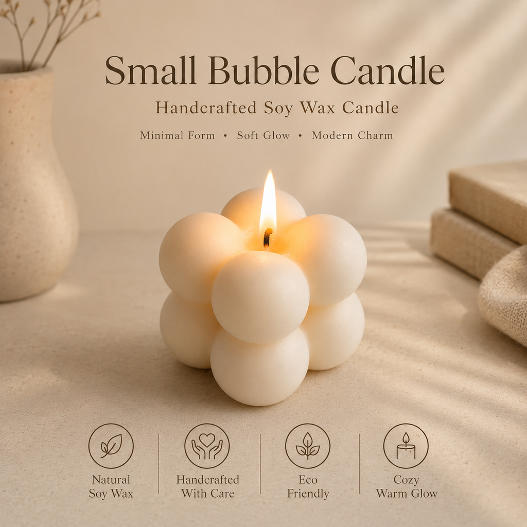 Small Bubble Candle