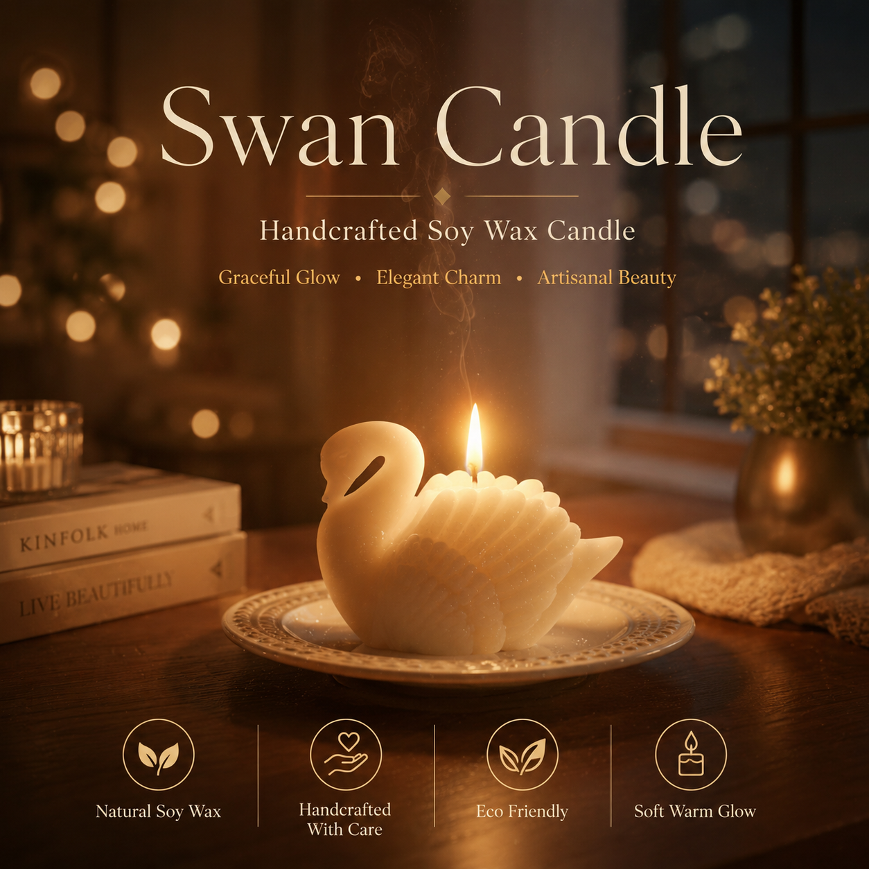 Swan Candle
