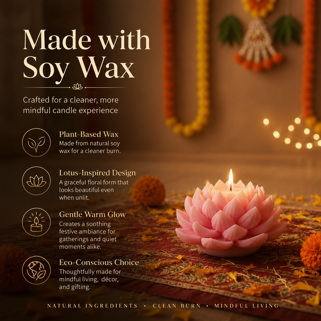 Lotus Candle