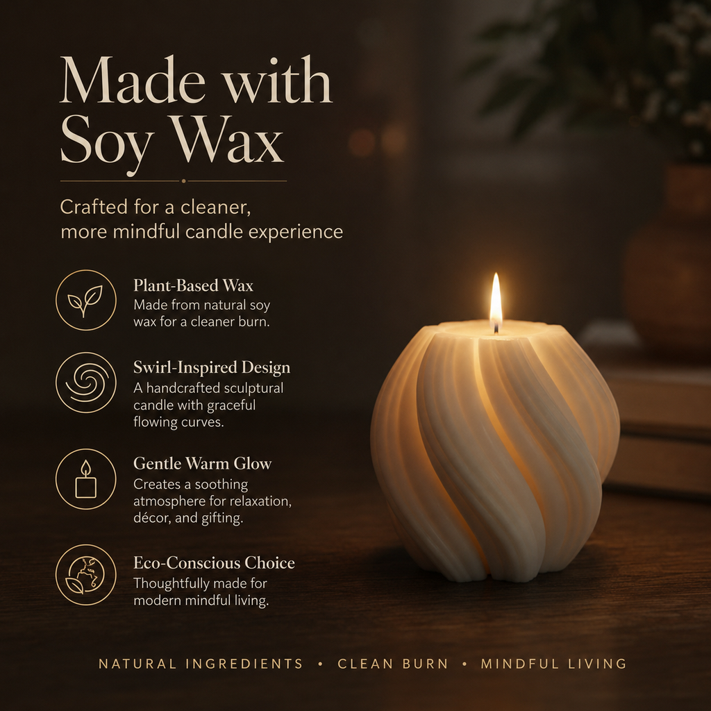 Swirl Candle