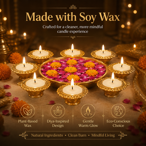 Diya Urli Candle