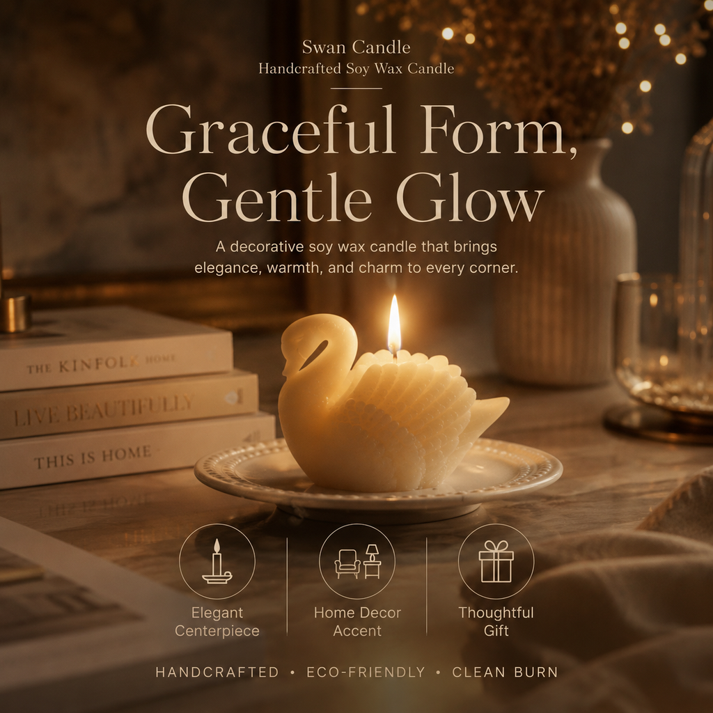 Swan Candle