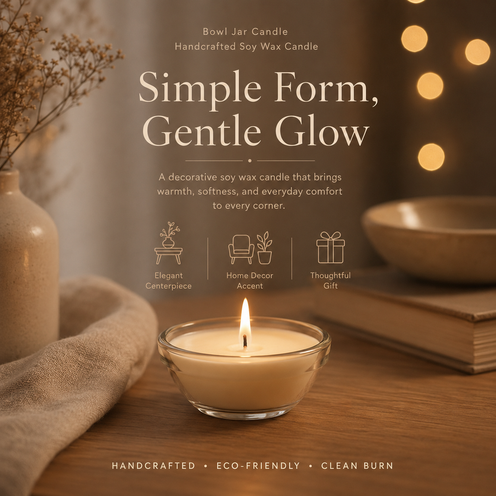 Bowl Jar Candle
