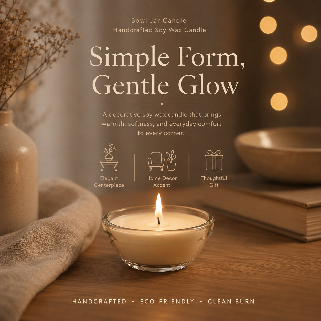 Bowl Jar Candle